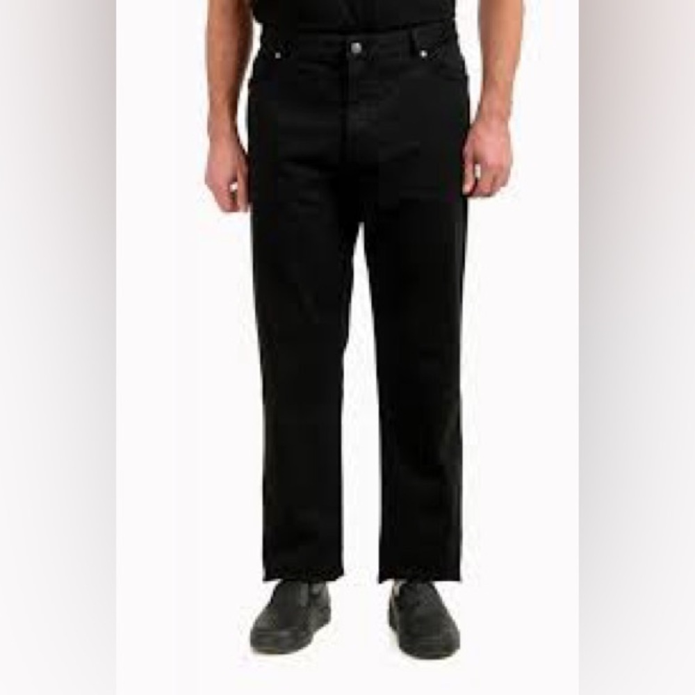 Men's Black Straight-Leg Jeans690